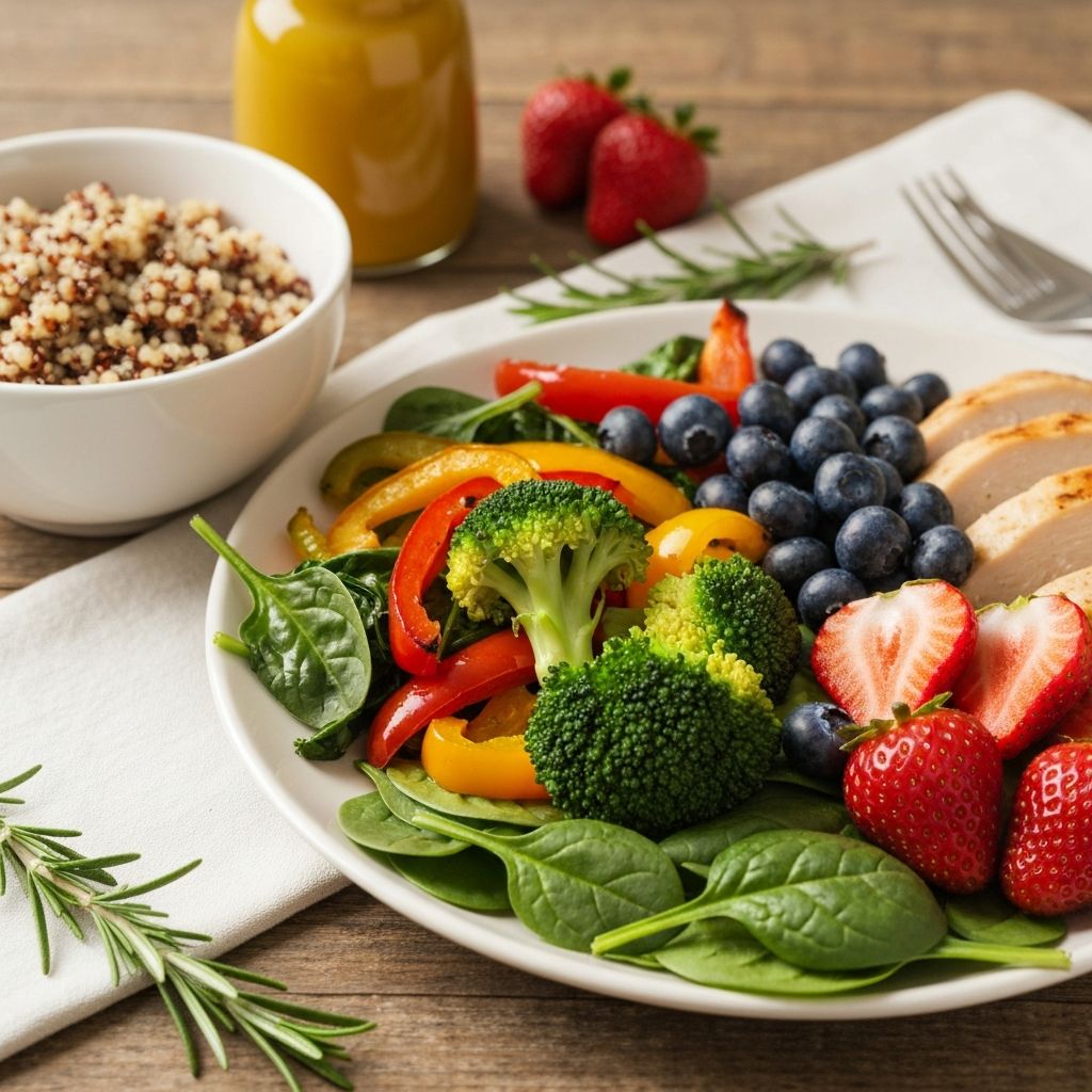 Alimentación equilibrada y hábitos cotidianos